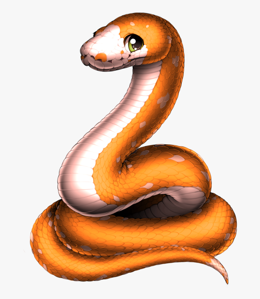 Drawn Serpent Blood Python - Pink Python Snake Transparent Background, Transparent Clipart