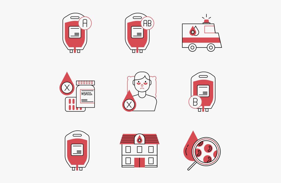 Blood Donation, Transparent Clipart