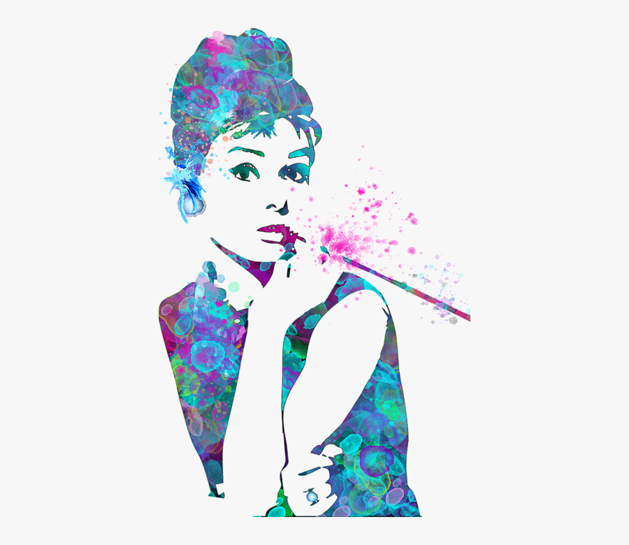 Audrey Hepburn, Transparent Clipart