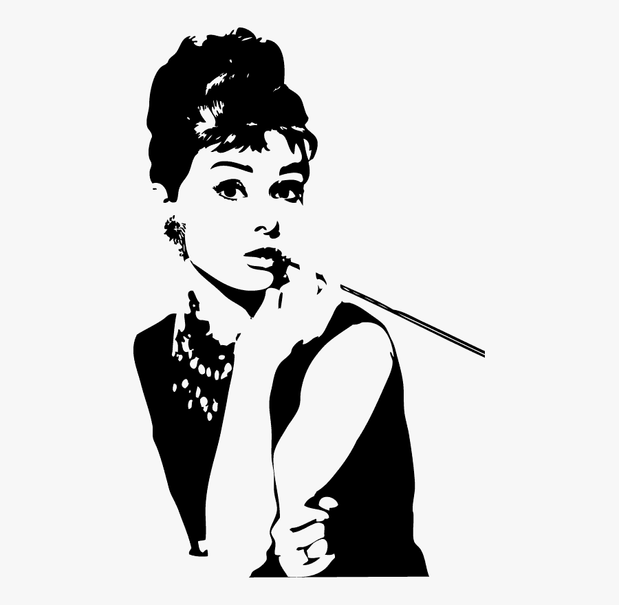 Audrey Hepburn, Transparent Clipart