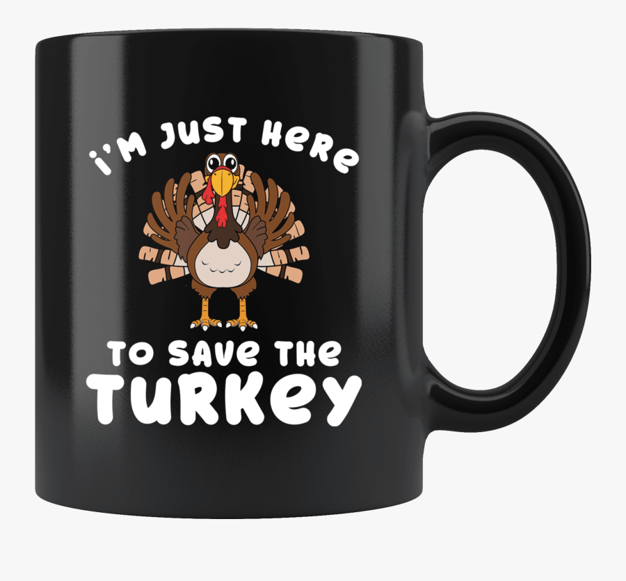 Transparent Funny Turkey Png - Mug, Transparent Clipart