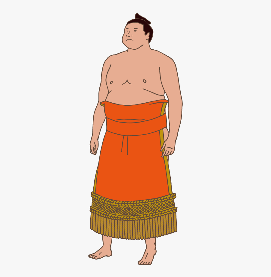 Sumo Wrestler - Barechested, Transparent Clipart