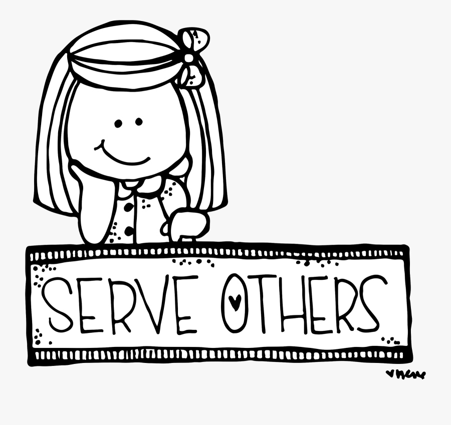 Serve Others Coloring Pages, Transparent Clipart