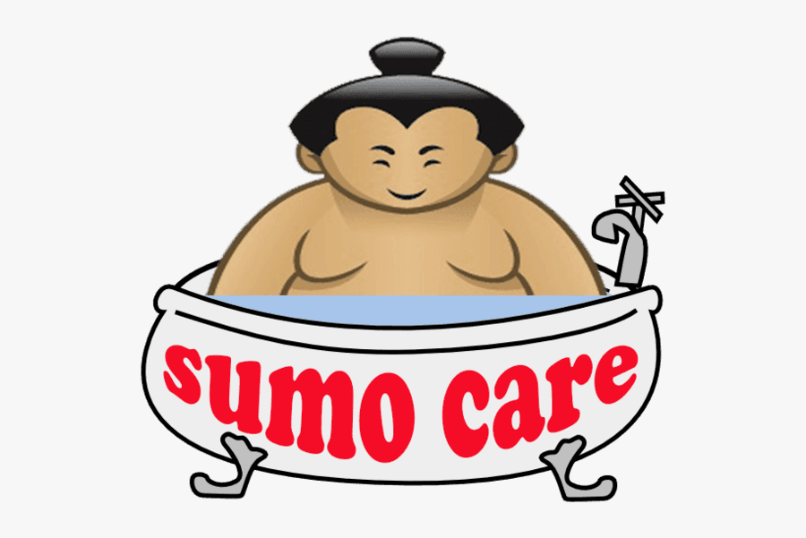 Sumo Suit Care - Bath Tub Clip Art, Transparent Clipart