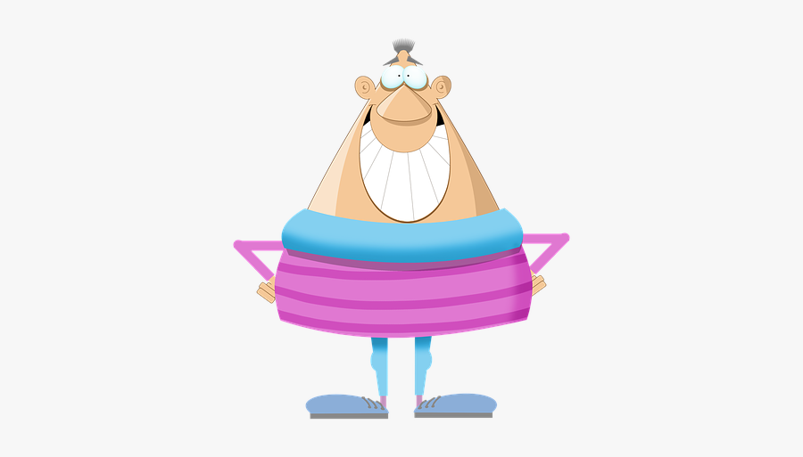 Male, Cartoon, Character, Smile, Happy, Man - Cartoon, Transparent Clipart