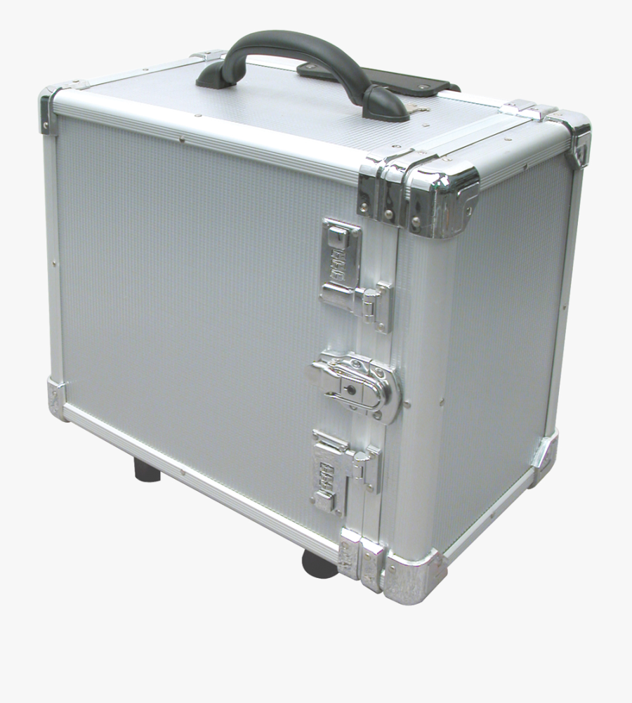 Aluminum Rolling Carrying Case W/combination Lock - Baggage, Transparent Clipart