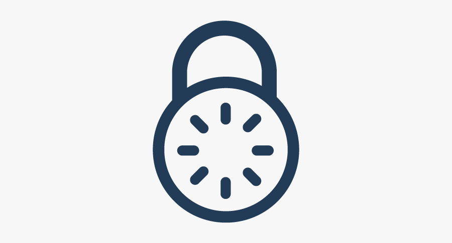 Locker Clipart Locker Lock - Lemon Slice Icon Png, Transparent Clipart