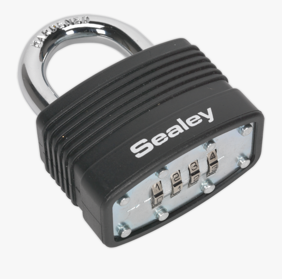 Steel Body Combination Padlock 46mm , Png - Padlock, Transparent Clipart
