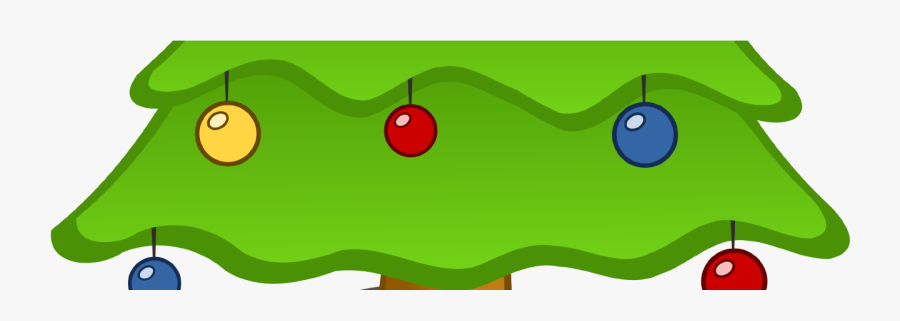 Christmas Tree Clipart Row - Choinka Świąteczna Grafika, Transparent Clipart