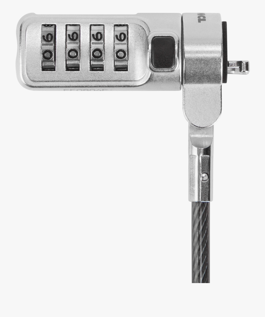 Defcon® Trapezoid Resettable Combo Cable Lock - Mobile Phone, Transparent Clipart