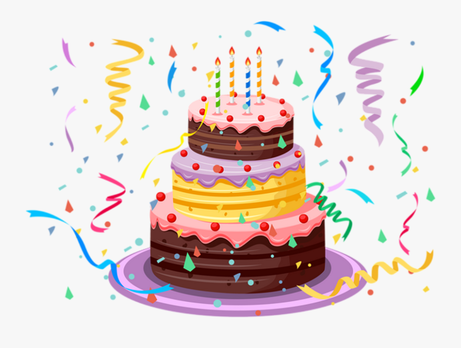 Thumb Image - Birthday Cake No Background, Transparent Clipart