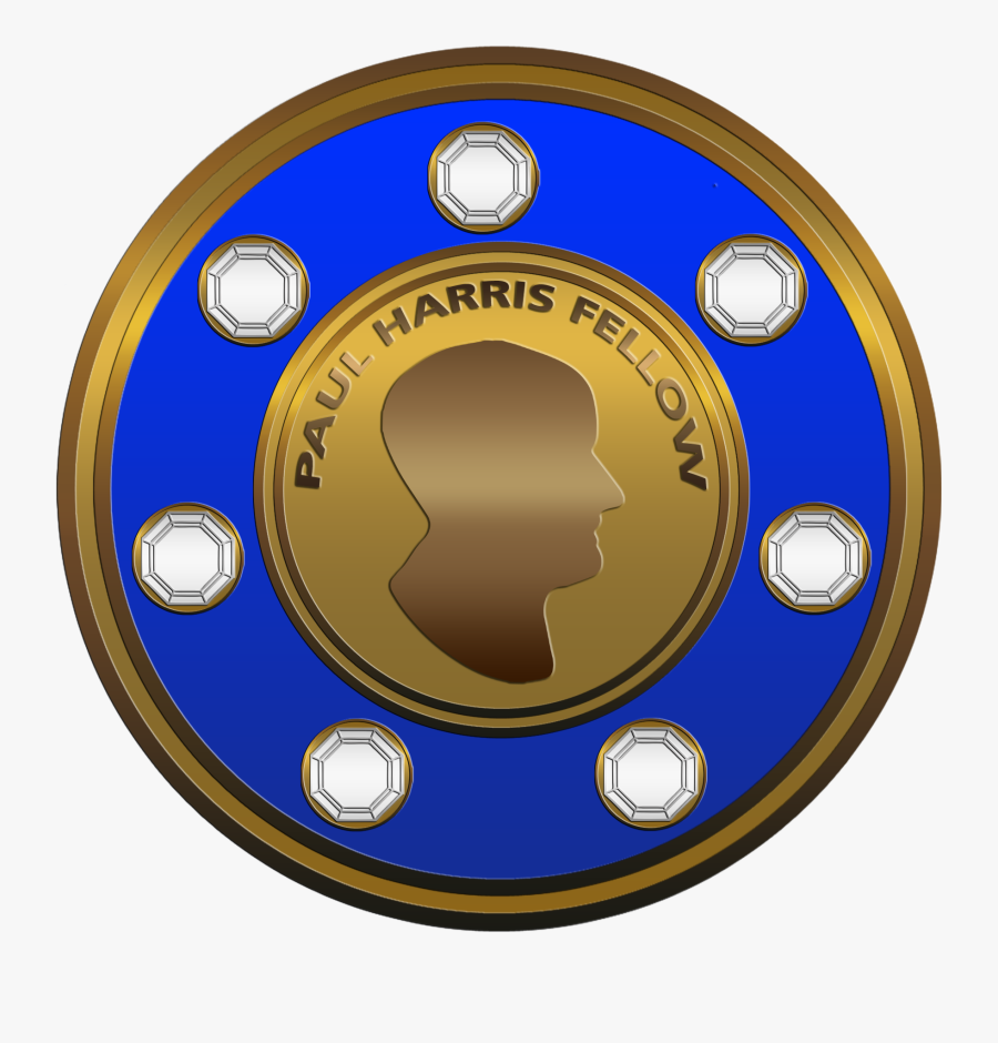 Logo Lingkaran Gold Blue, Transparent Clipart