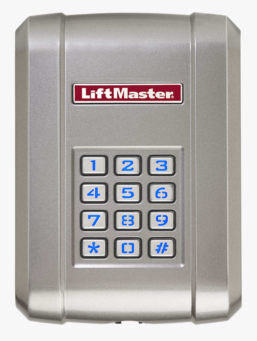 Electronic Lock,security Alarm,office Equipment,home - Liftmaster Gate Keypad, Transparent Clipart
