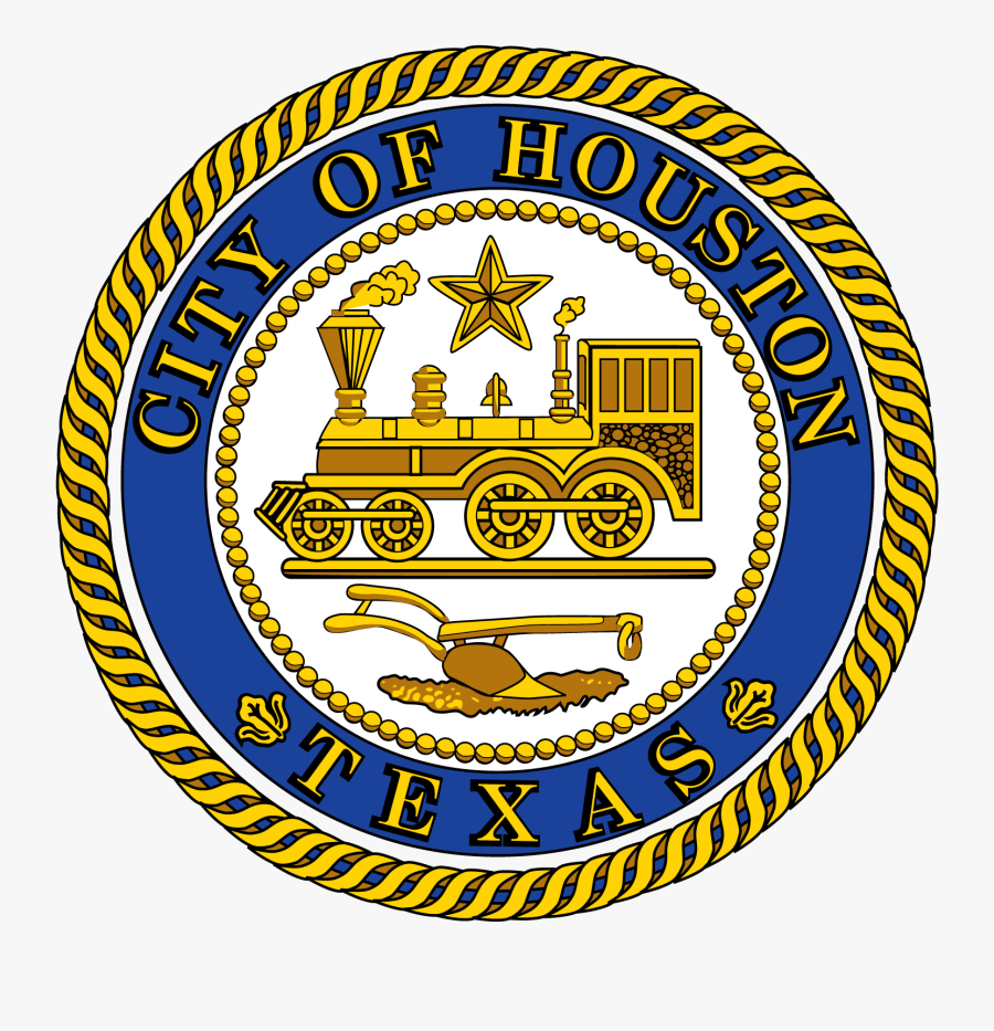 Coh Seal Full Color - City Of Houston Texas Logo, Transparent Clipart