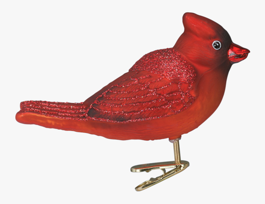 Red Winter Cardinal Ornament Clip - Christmas Ornament, Transparent Clipart
