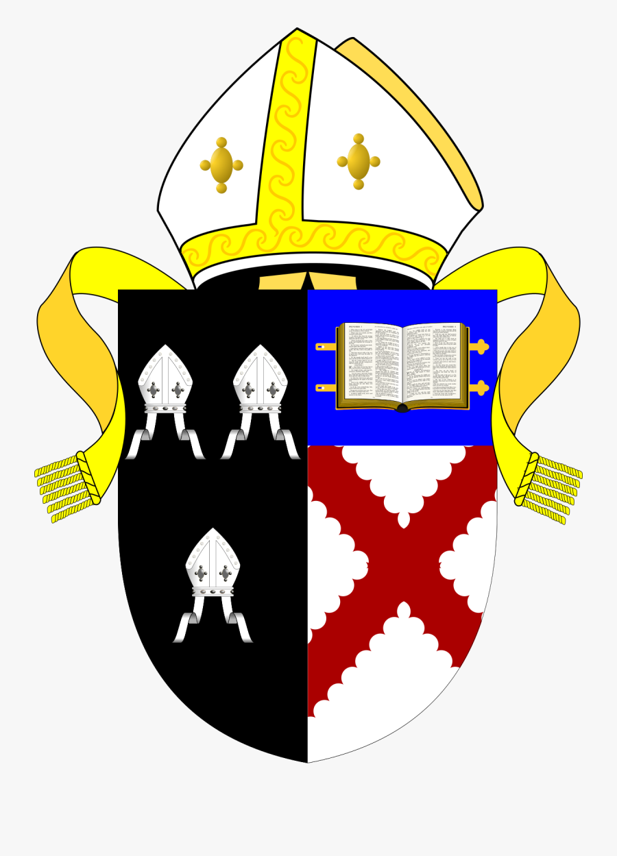 Monkas Clipart Catholic Cardinal - Achonry Diocese Coat Of Arms, Transparent Clipart