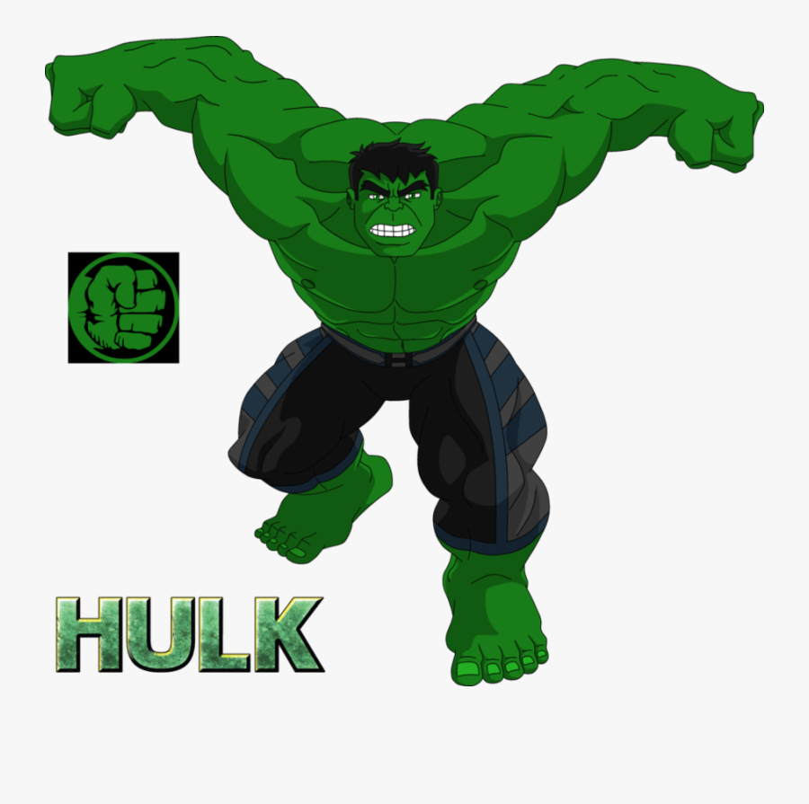 Hulk, Drawing, Cartoon, Transparent Png Image Clipart - Incredible Hulk Cartoon, Transparent Clipart