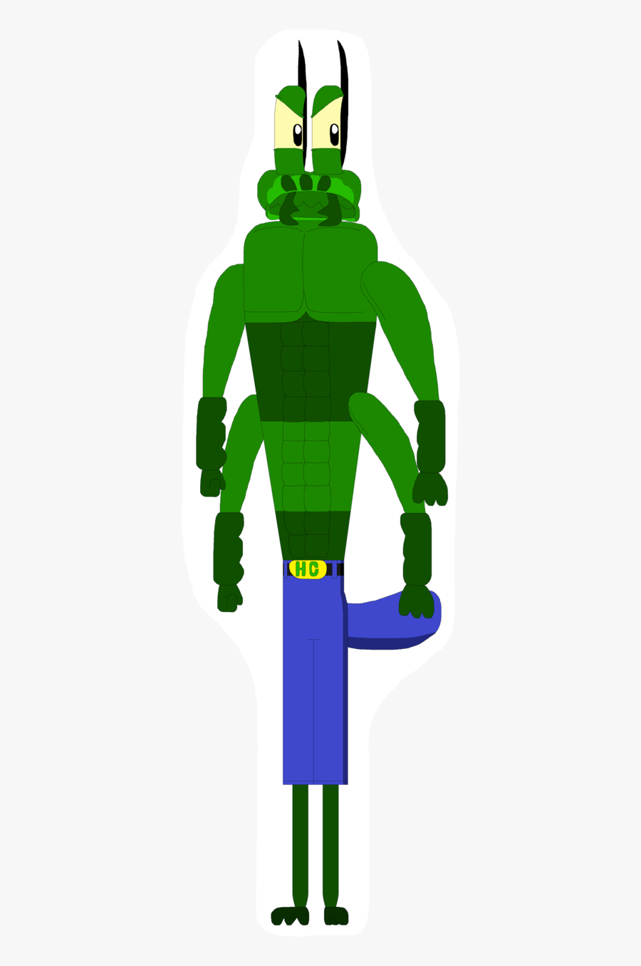 The Incredible Hulk Cricket By Tarzanwothaz - Illustration, Transparent Clipart