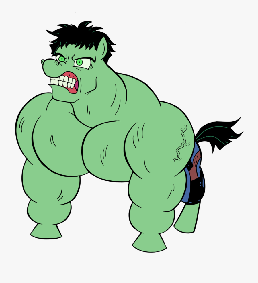 Hulk Clipart Angry - Cartoon, Transparent Clipart