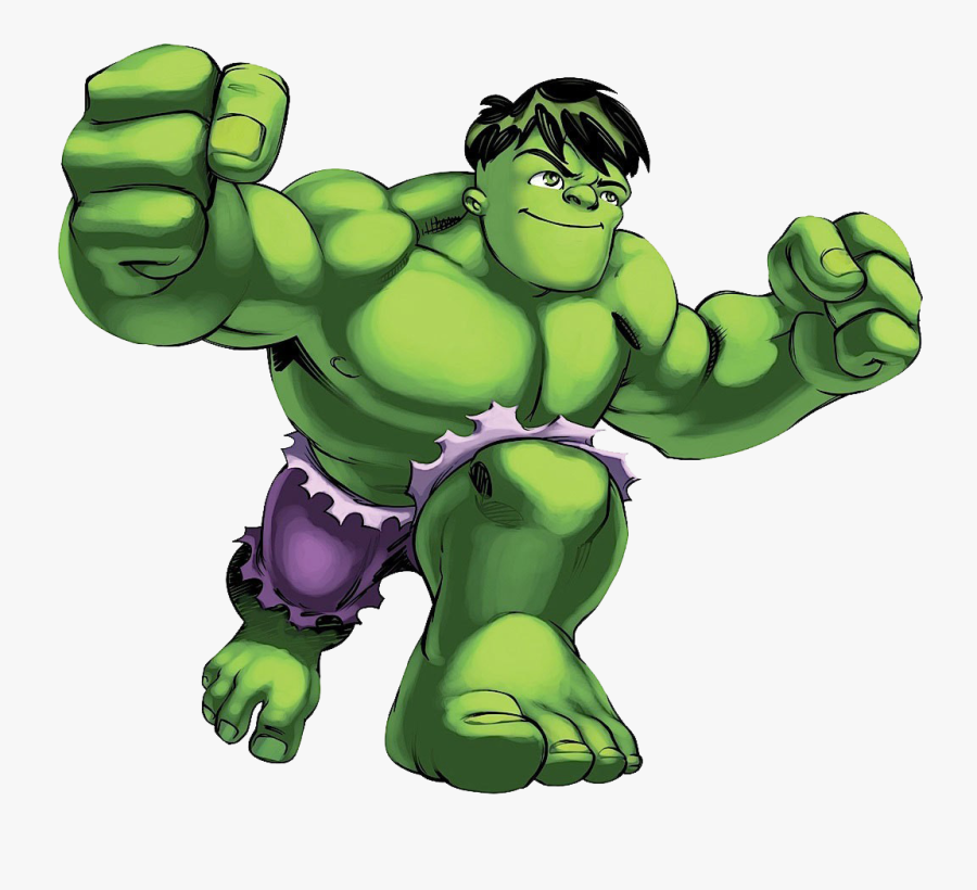 Hulk - Marvel Super Hero Squad Hulk, Transparent Clipart