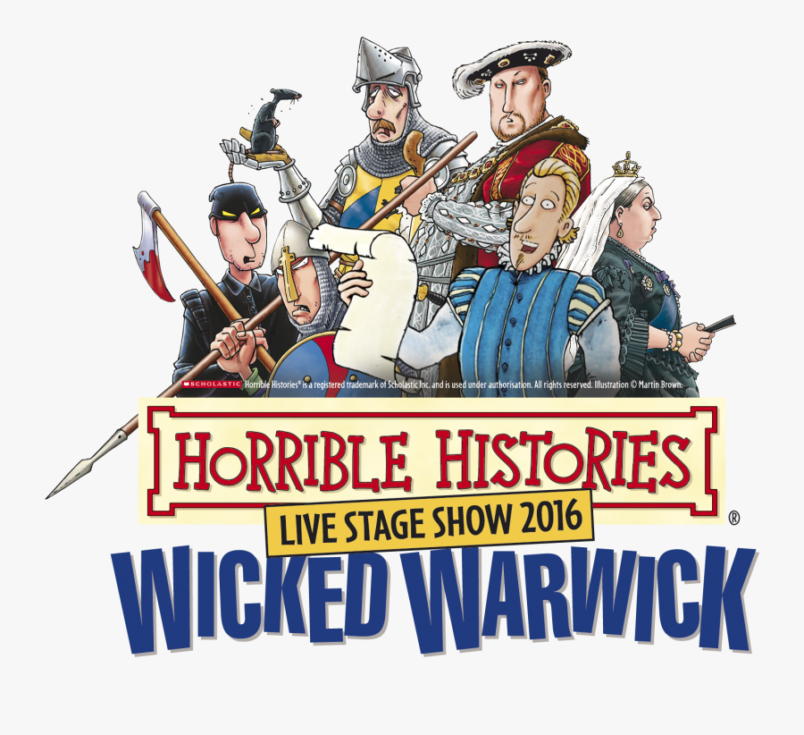 Warwick Castle Horrible Histories - Horrible Histories, Transparent Clipart