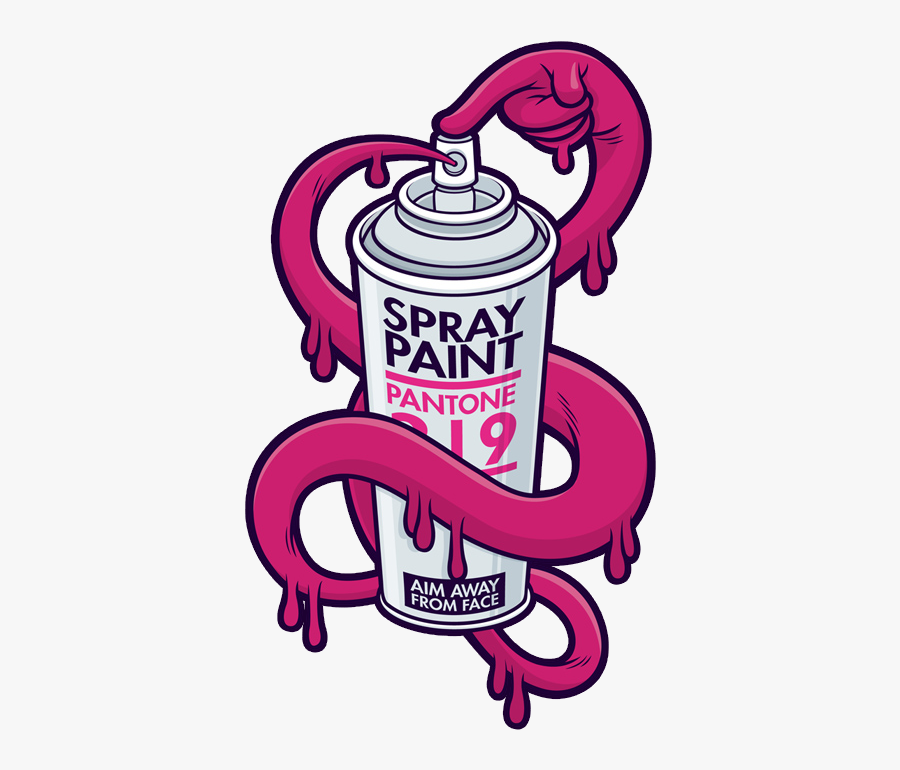 Spray Can Illustration, Transparent Clipart
