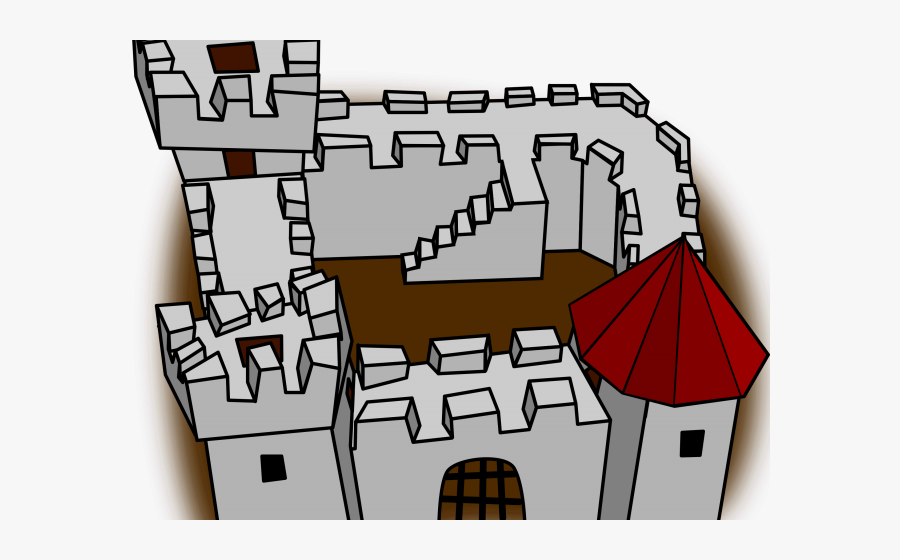 Castle Clip Art, Transparent Clipart