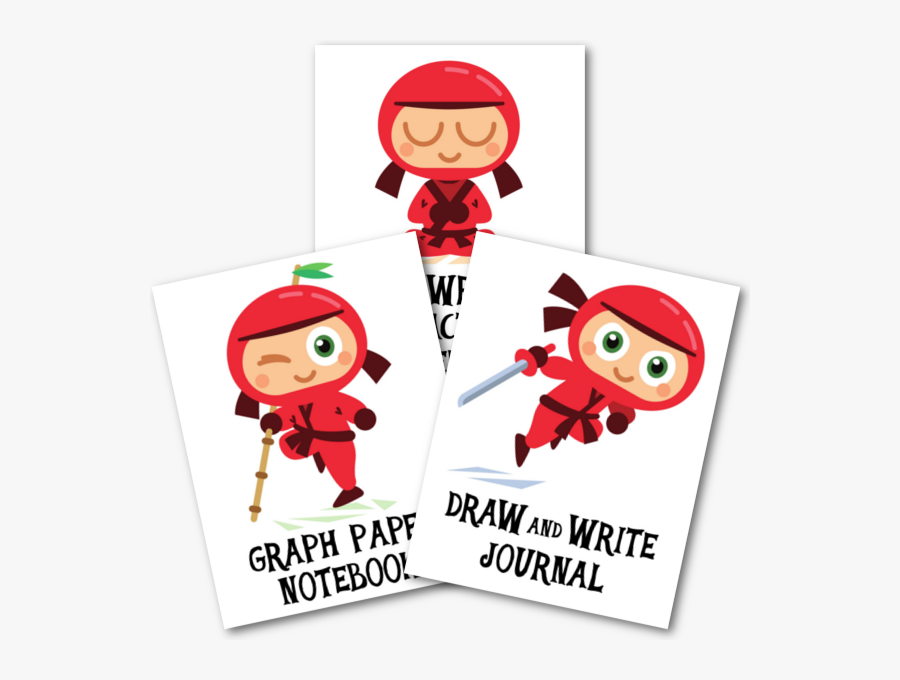 Handwriting Practice Notebook - Cartoon, Transparent Clipart