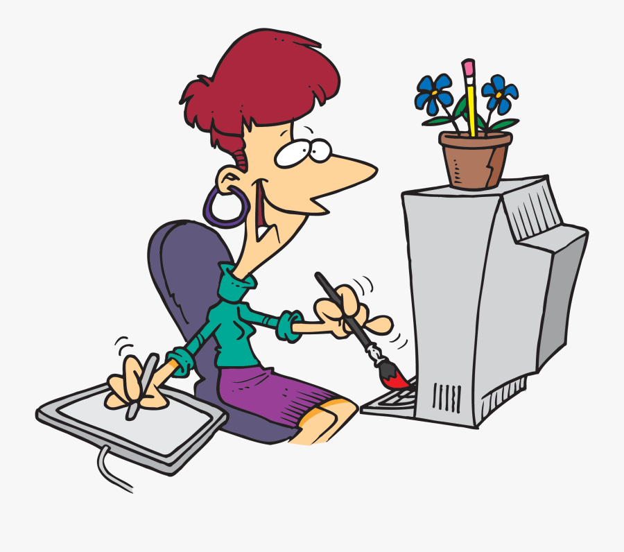 Computer, Transparent Clipart