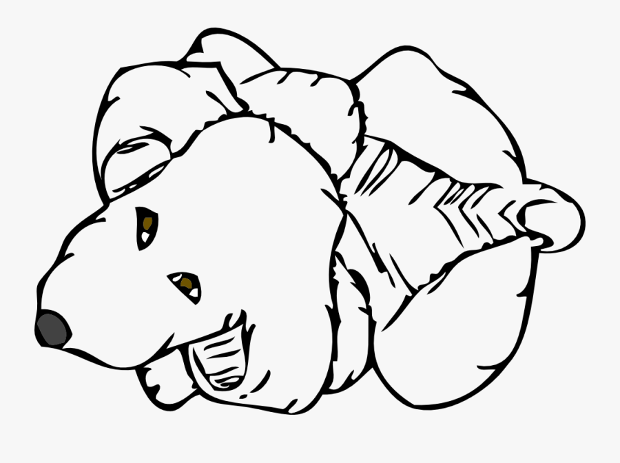 Net » Clip Art » Dog From Above Black White Line Art - Dog From Above Clipart, Transparent Clipart