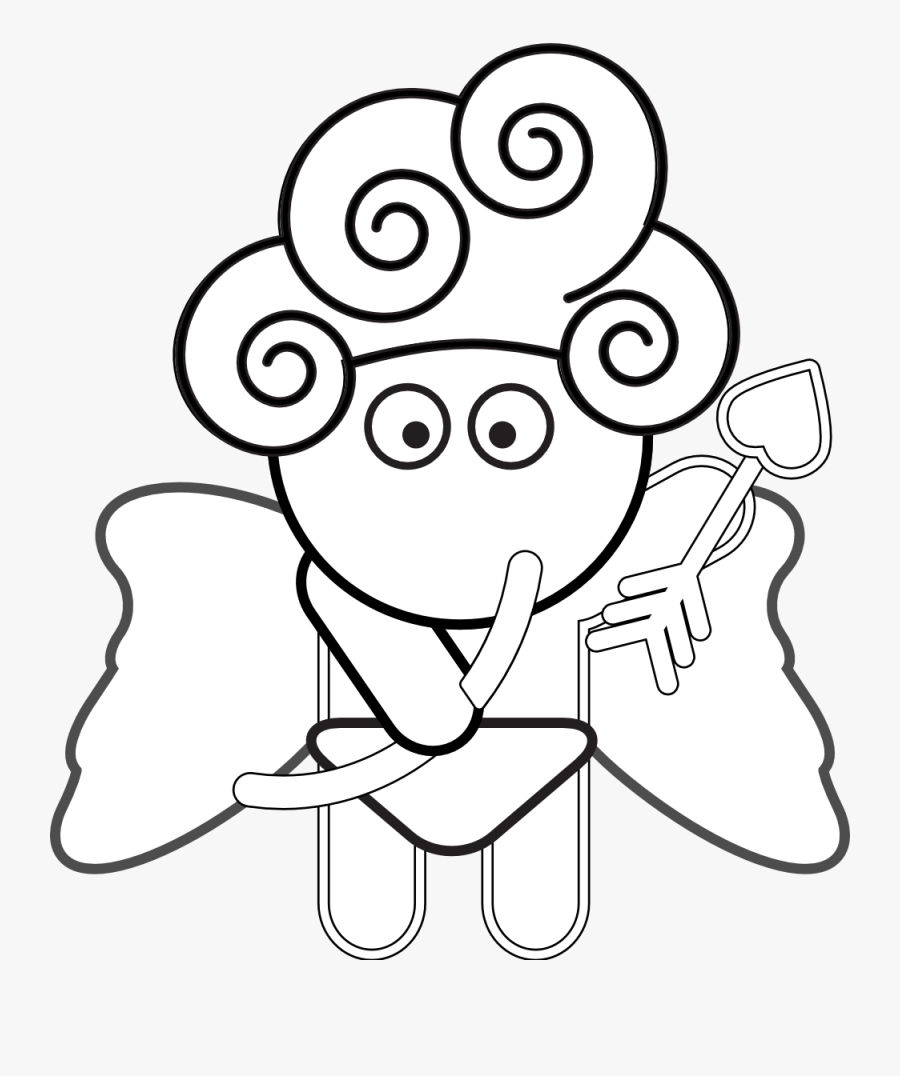 Cupid Clip Art, Transparent Clipart