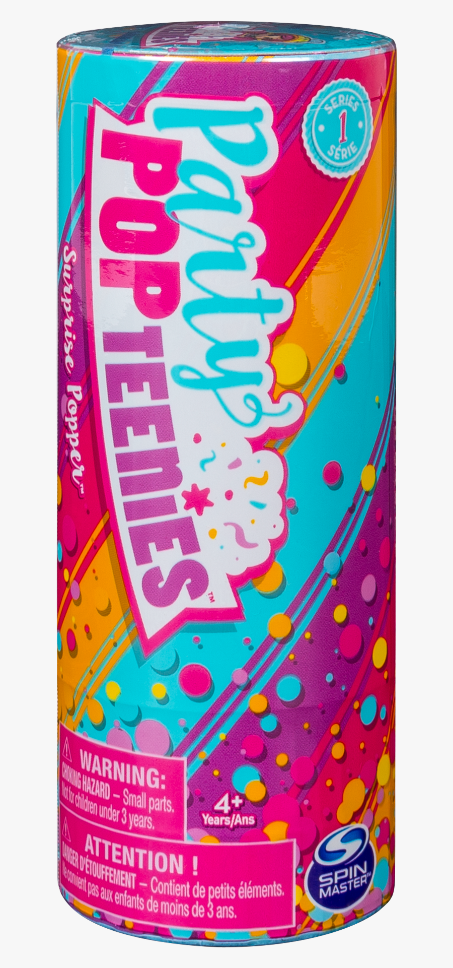 Ppt Surprise Poppers ,, , Large - Party Popteenies Sm46800, Transparent Clipart