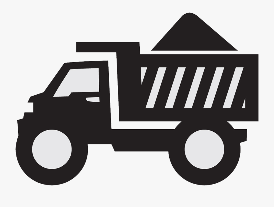 Above All Paving Off - Paving Truck Icon, Transparent Clipart