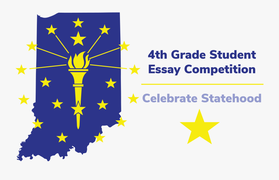 Indiana Flag State, Transparent Clipart