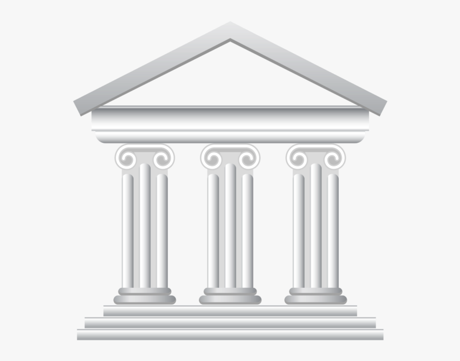 Bank Icon Png Image Free Download Searchpng - Column, Transparent Clipart