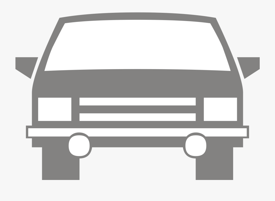 Clip Art Back Png Royalty Free - Car Silhouette Png Front, Transparent Clipart