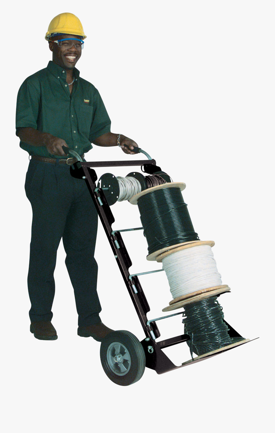 Construction Worker, Transparent Clipart