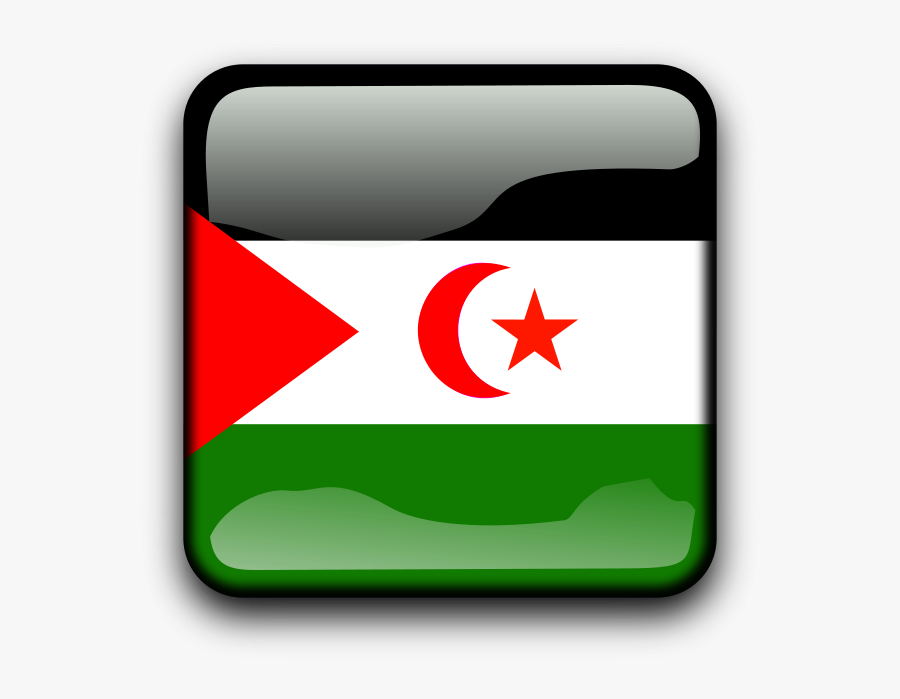 Bandera De Sahara Occidental, Transparent Clipart