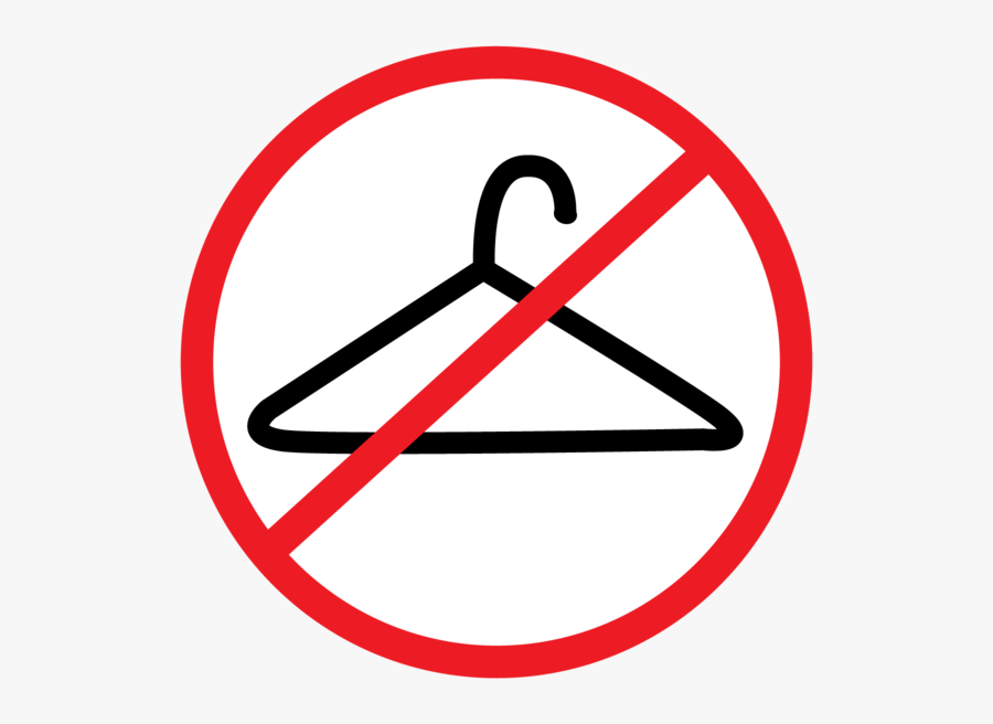 Coat Hanger Button - Do Not Throw Plastic, Transparent Clipart