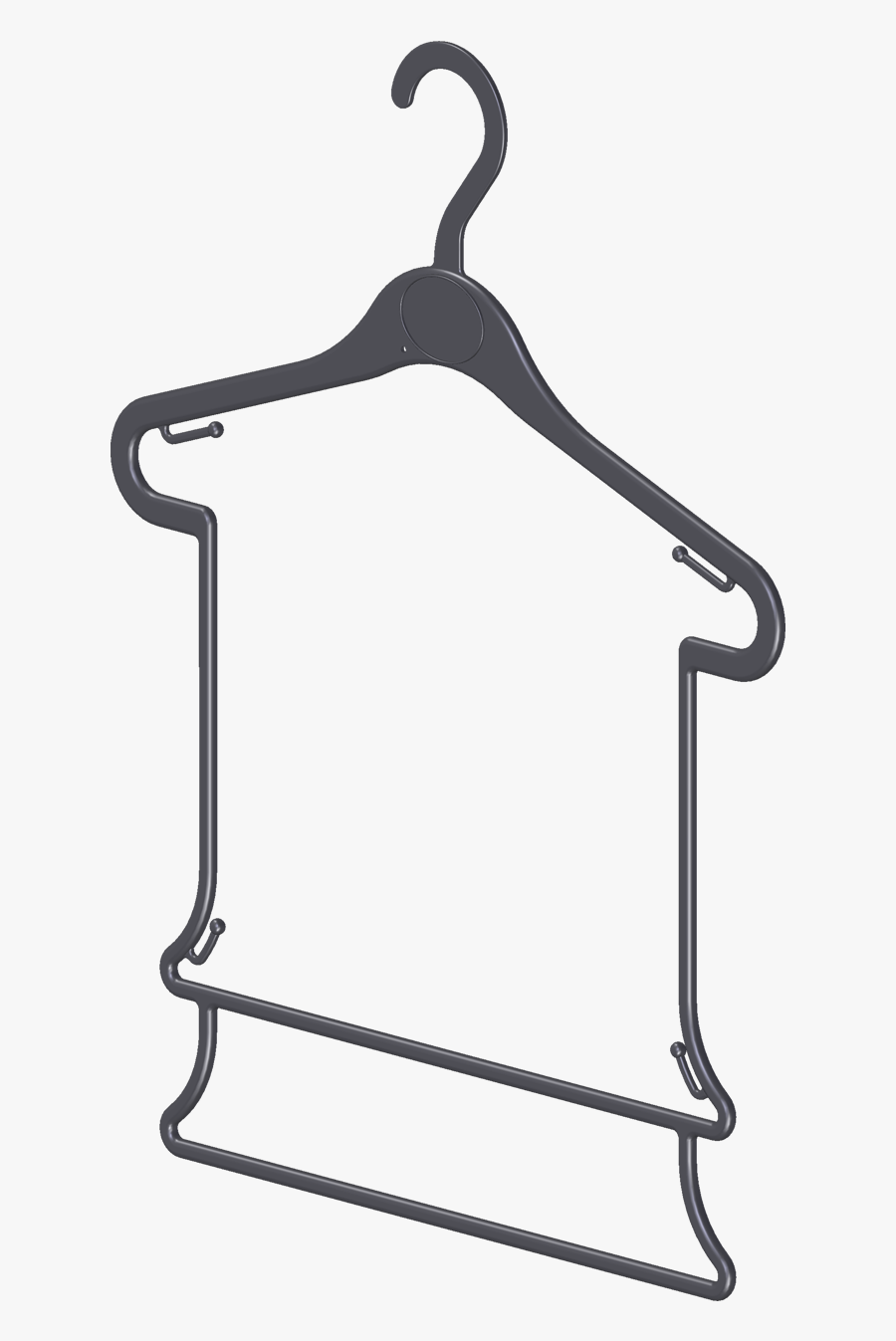 Clothes Hanger, Transparent Clipart