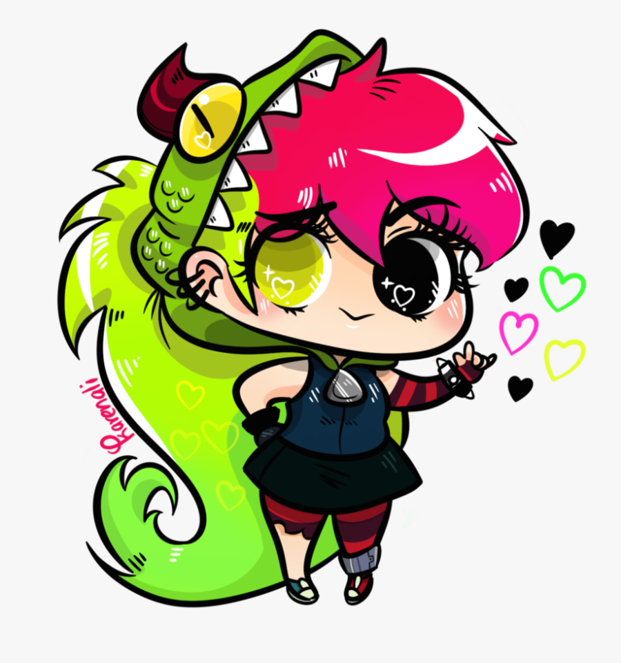 Dementia Drawing Villain Black Hat Chibi - Black Hat Villainous Chibi, Transparent Clipart