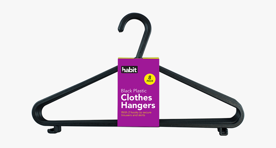 Clothes Hangers - 8 Pack - 5056170306584, Transparent Clipart