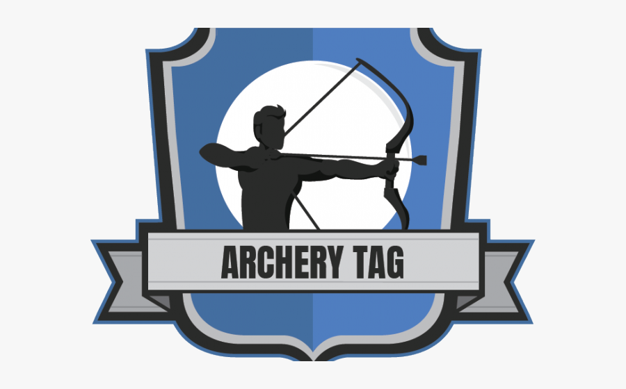 Archery Tag Cartoon, Transparent Clipart