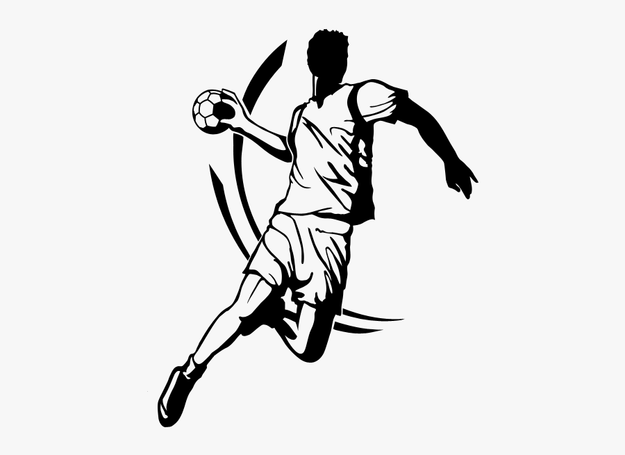 Handball Sport Wall Decal - Handball Png, Transparent Clipart