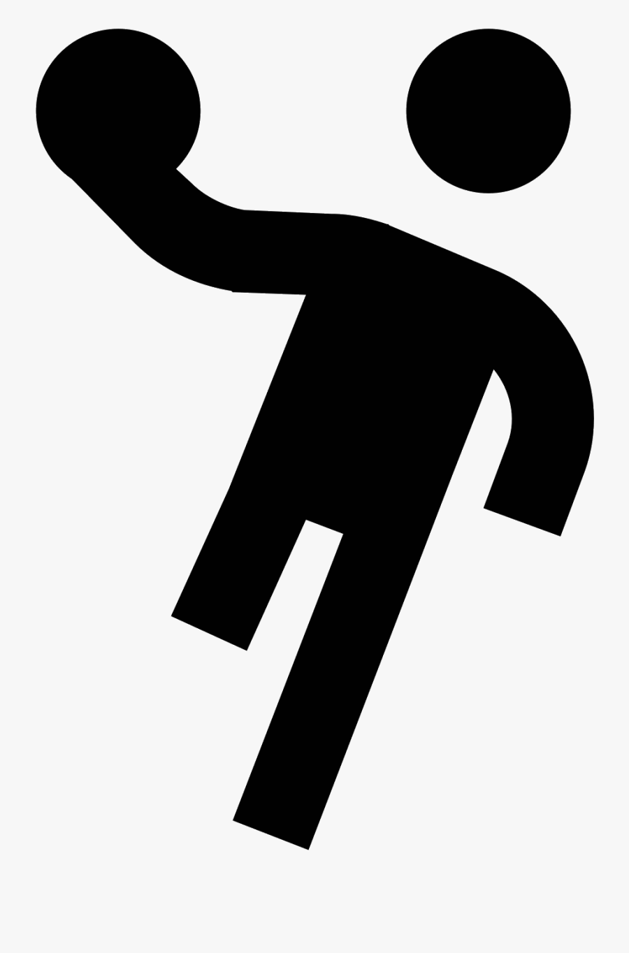 Handball Sport Computer Icons Volleyball Football - Handball Icons, Transparent Clipart