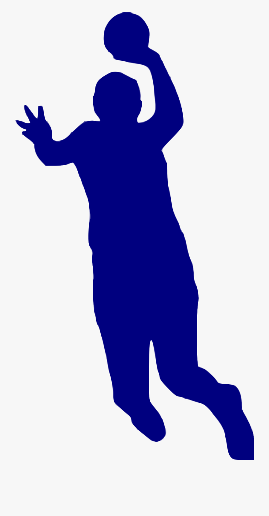 Silhouette Handball 18 Clip Arts, Transparent Clipart