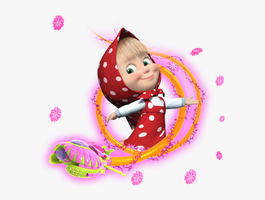 #masha #mashaandthebear #girl #friends #play #love - Masha And The Bear, Transparent Clipart