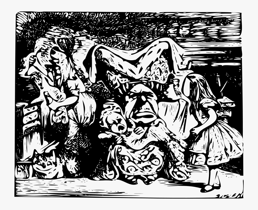 Alice In Wonderland Duchess Kitchen, Transparent Clipart