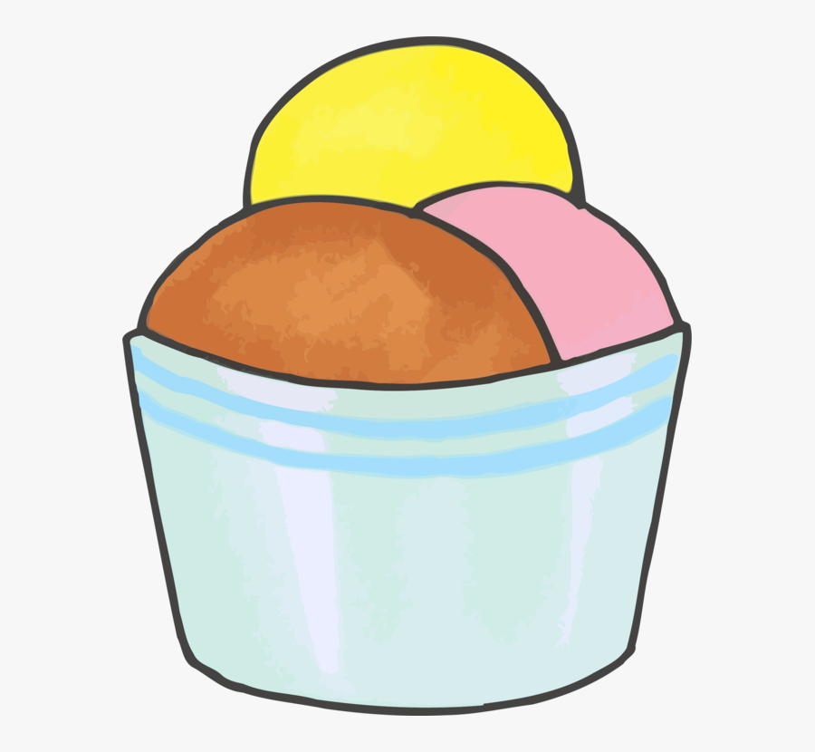 Food,line,ice Cream, Transparent Clipart