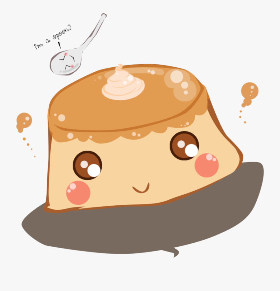 Flan - Pudding Cartoon Png, Transparent Clipart